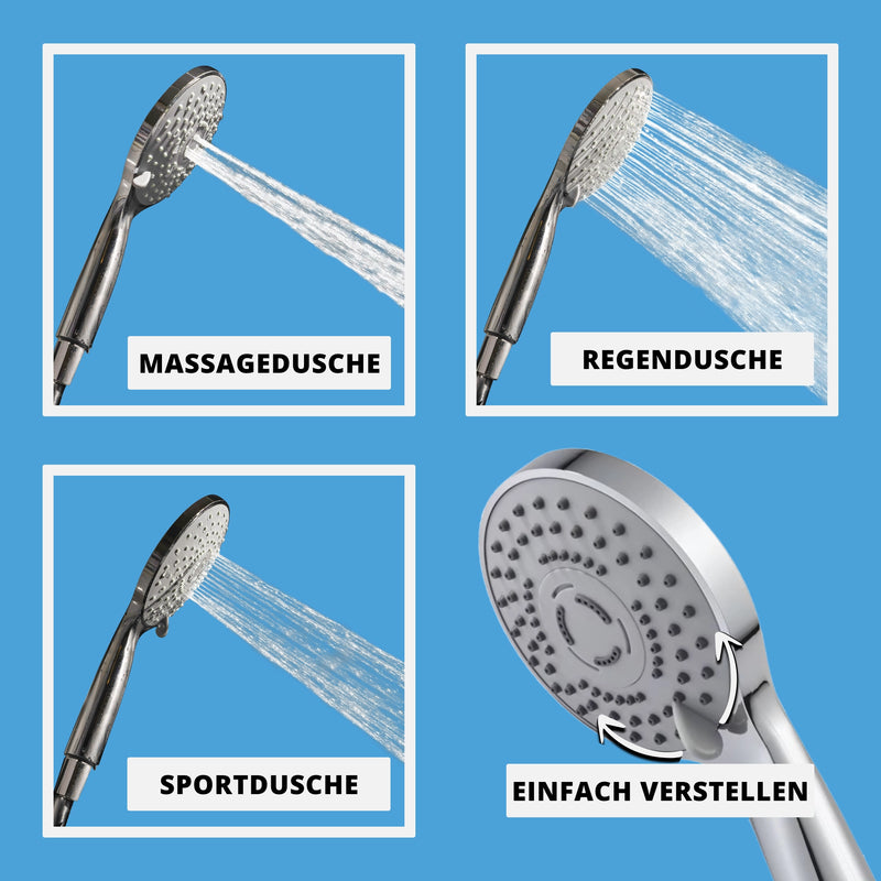 Energiesparender Duschkopf