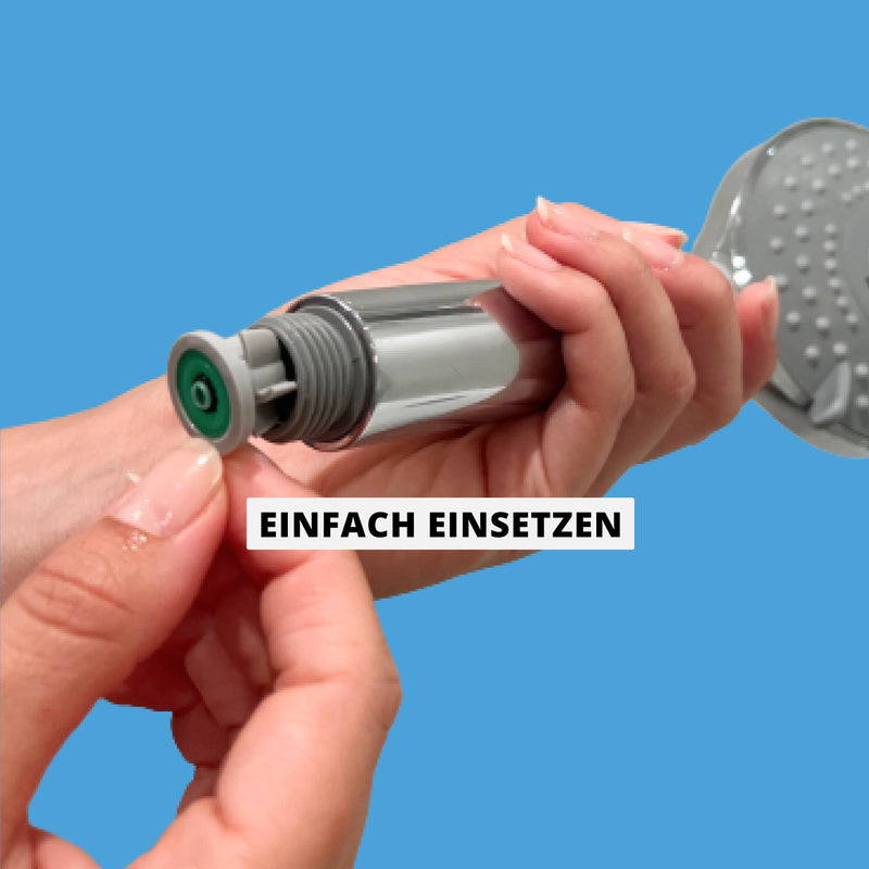 Energiesparender Duschkopf