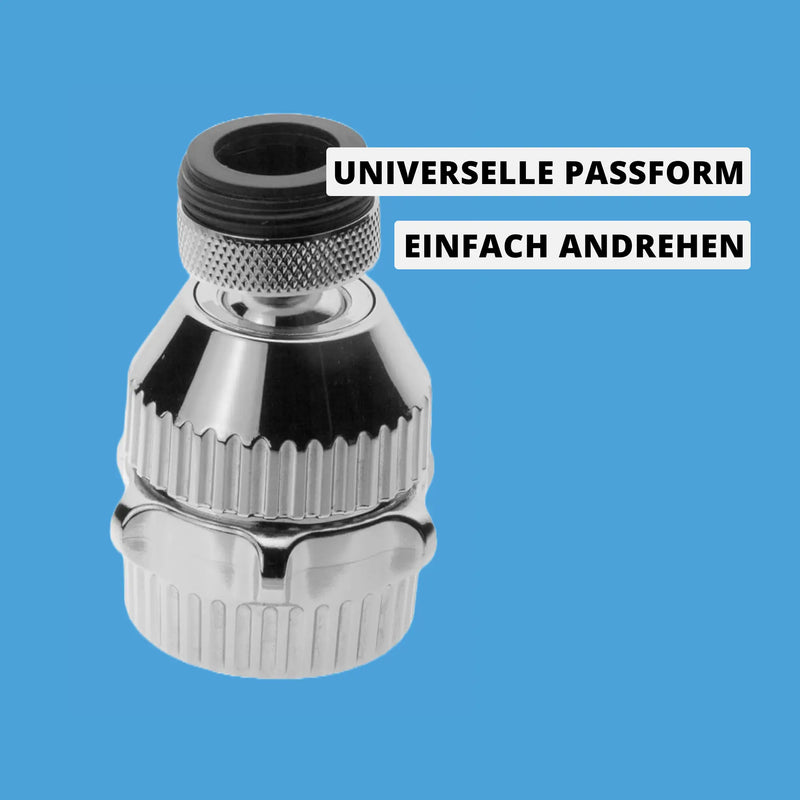 Energiesparende Küchenbrause