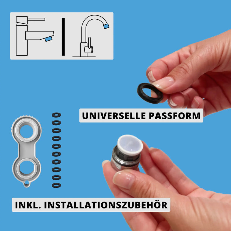 Haushaltsset mit Duschkopf & Küchenbrause