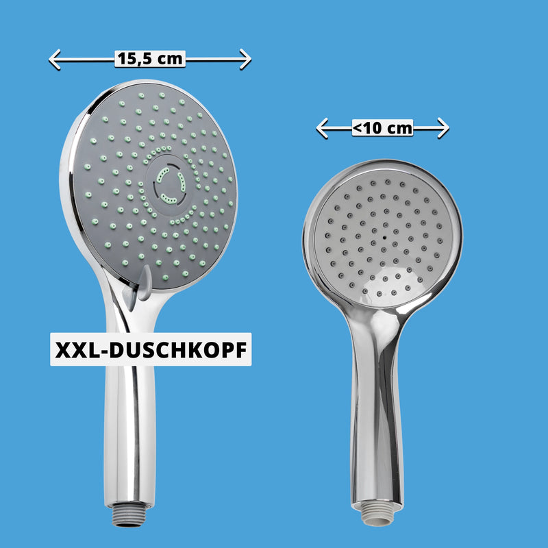Energiesparender XXL Duschkopf